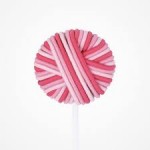 Hair Tie Lollipop Pink Pk24